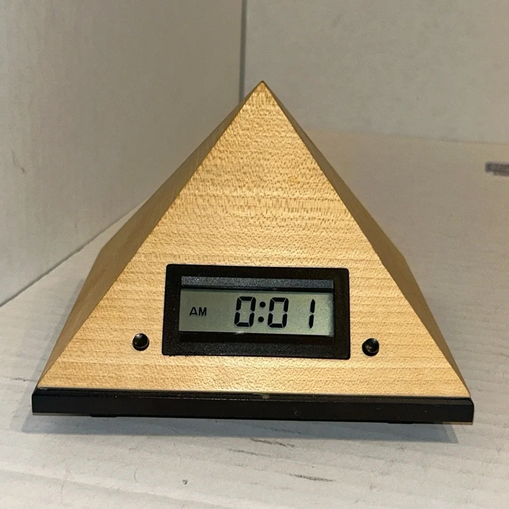 Pyramid Gong Clock Discontinued Soothing Sage Made In France Gentle Wake Zen